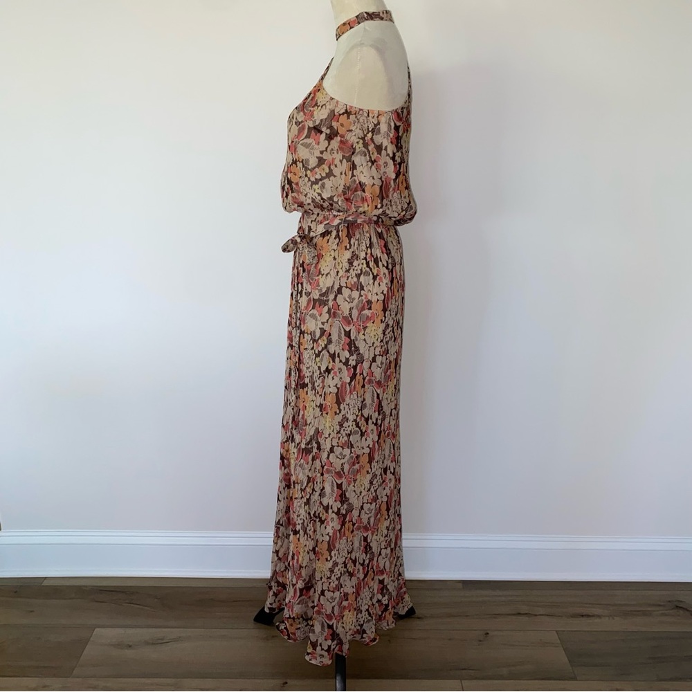 Polo Ralph Lauren Floral Maxi Dress 8 One Shoulder Formal Wedding Guest NWT - Picture 8 of 16